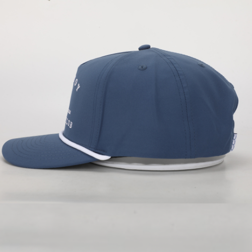 Golfer Roped Hat Navy