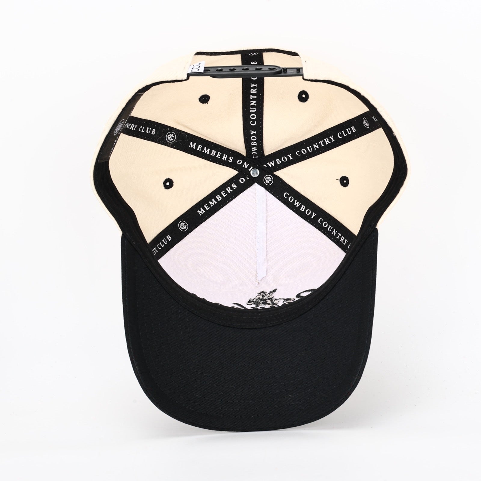 Rodeo Golfer Hat Black