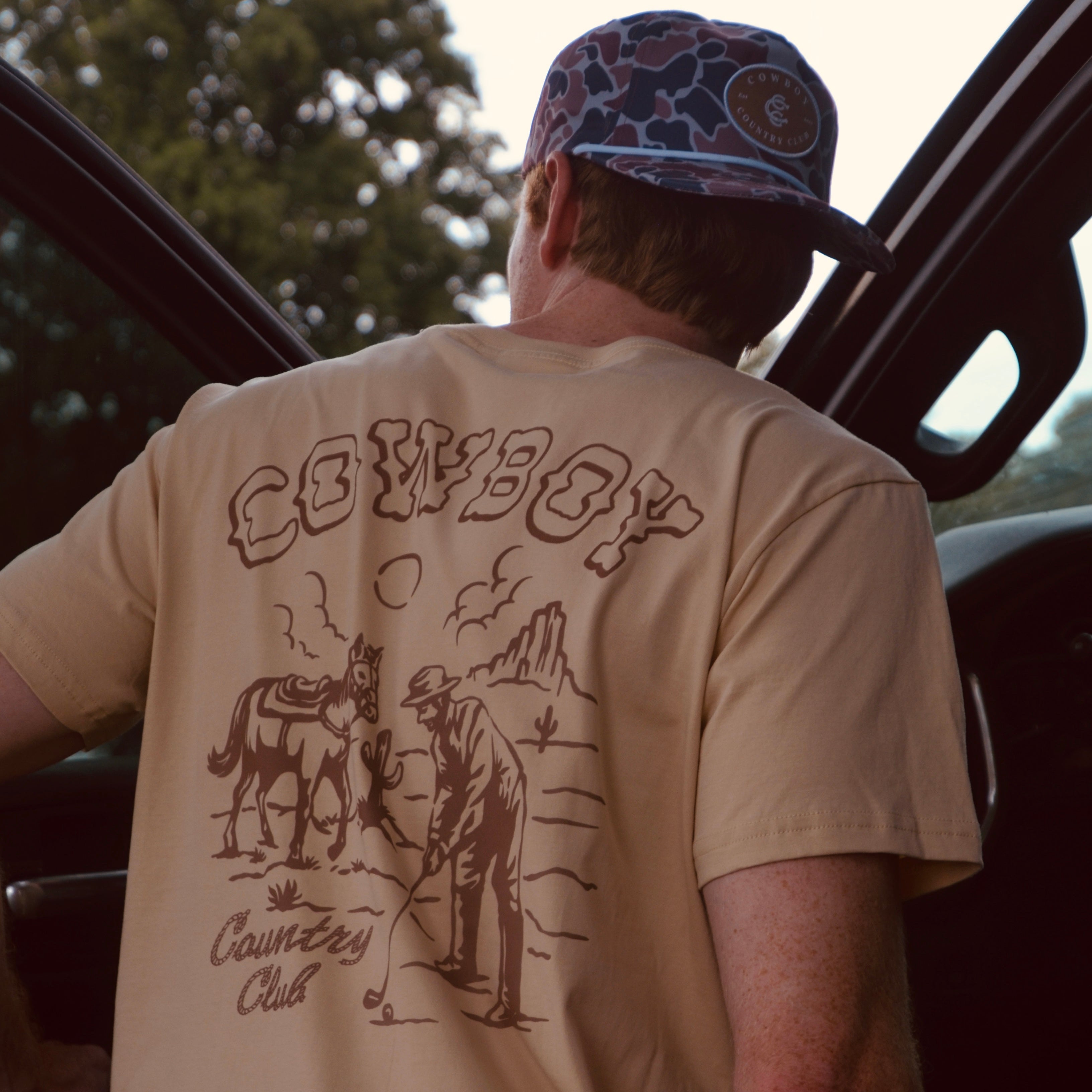 Horse & Sun Graphic T-Shirt