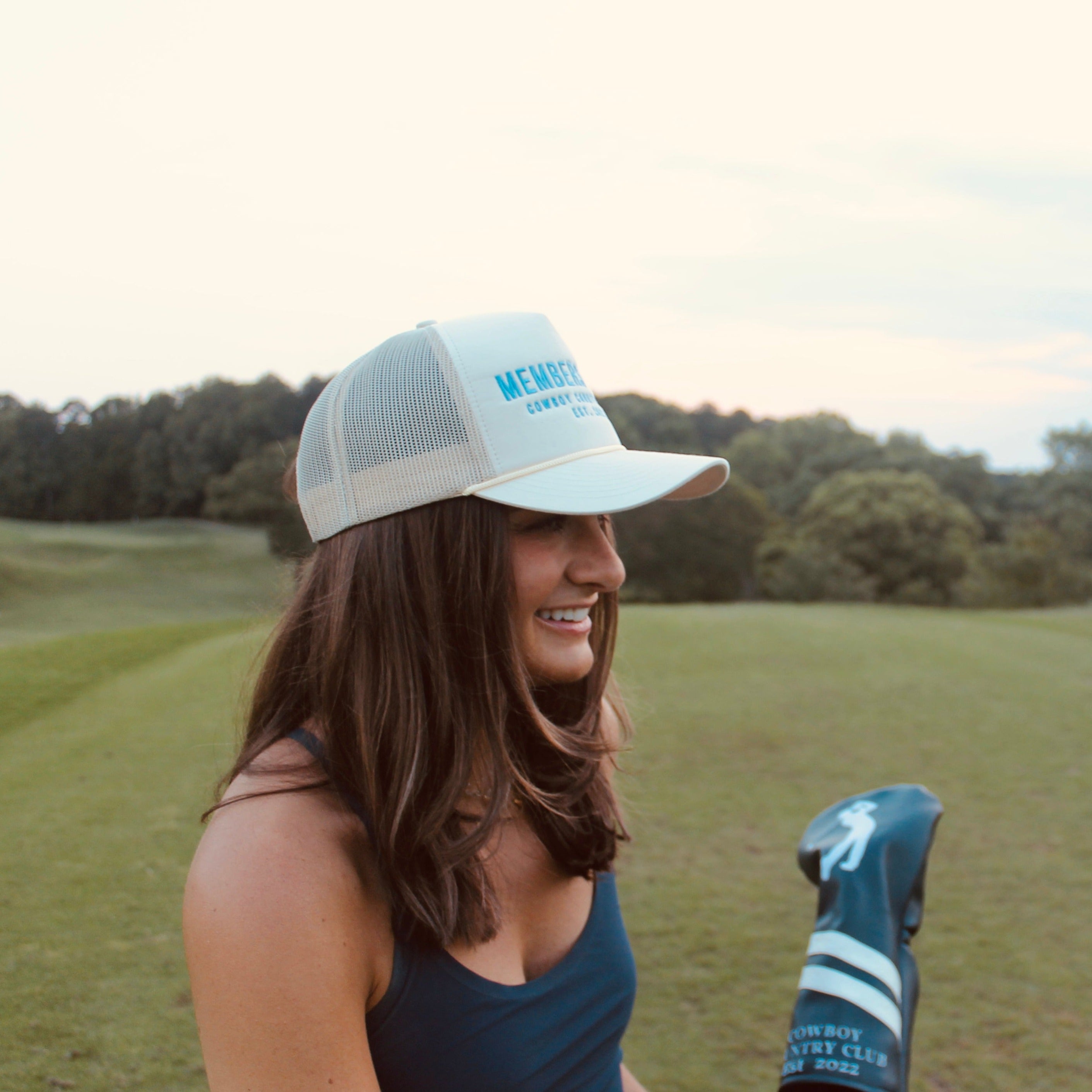 Cowgirl Trucker Hat Cream