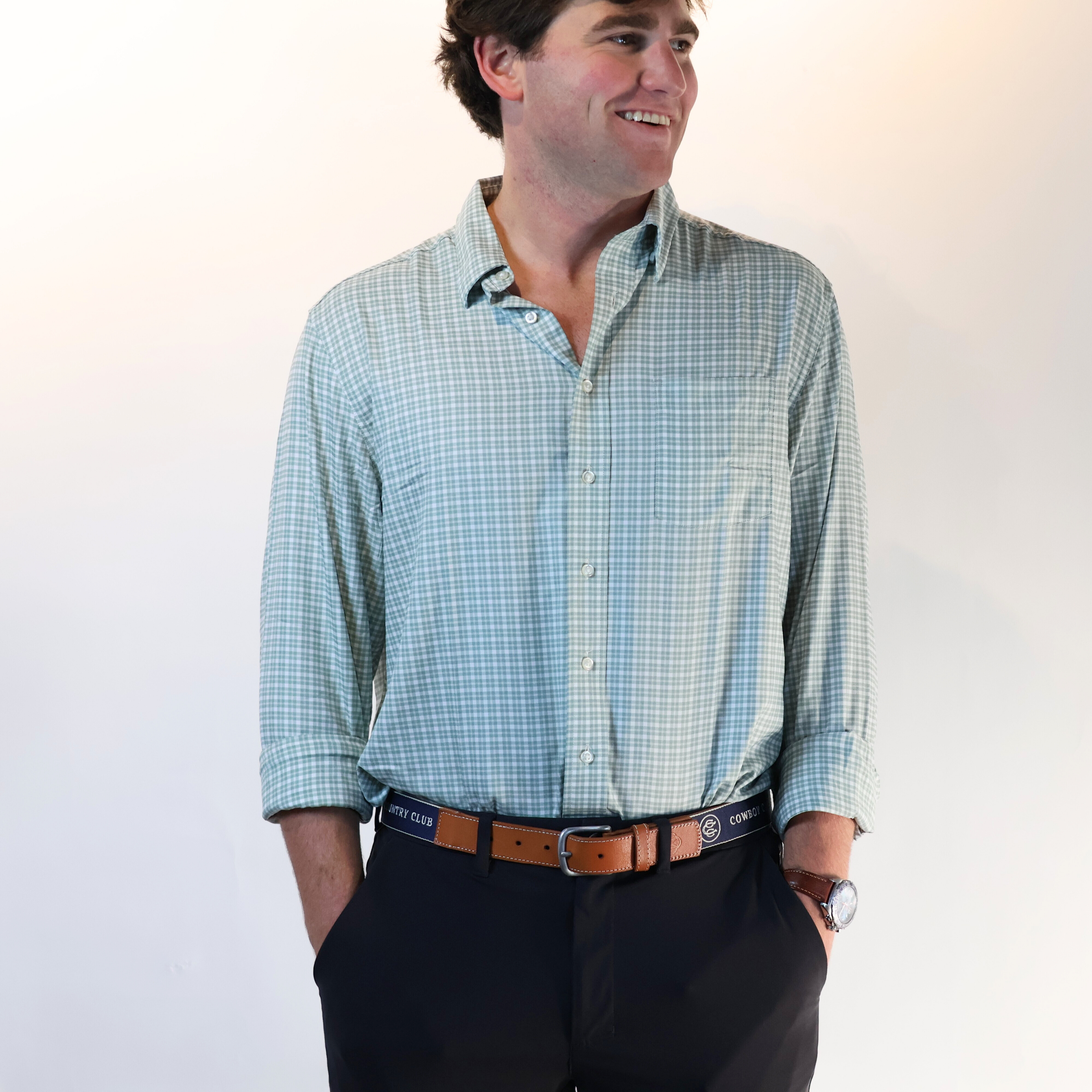 Performance Button Down