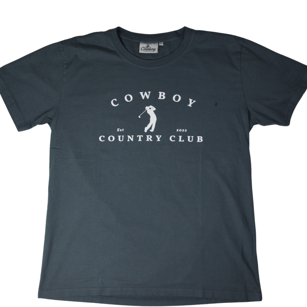 Golfer Logo T-Shirts Blue Jean