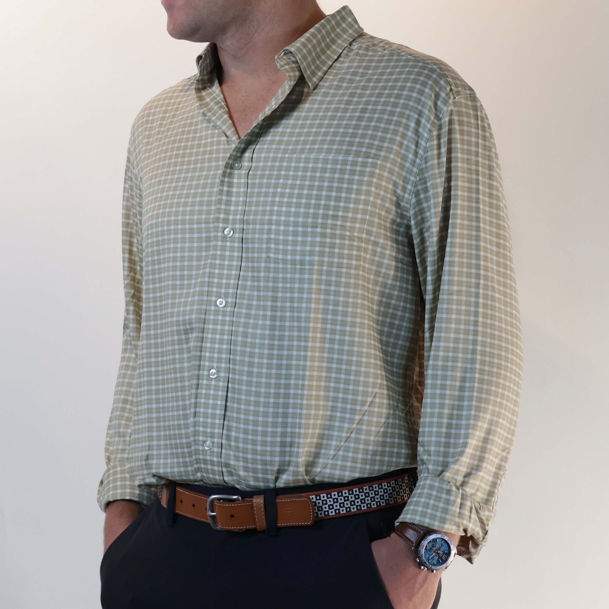 Performance Button Down