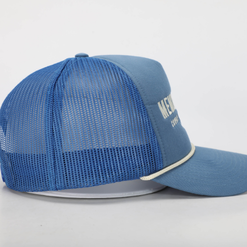 Cowgirl Trucker Hat Blue