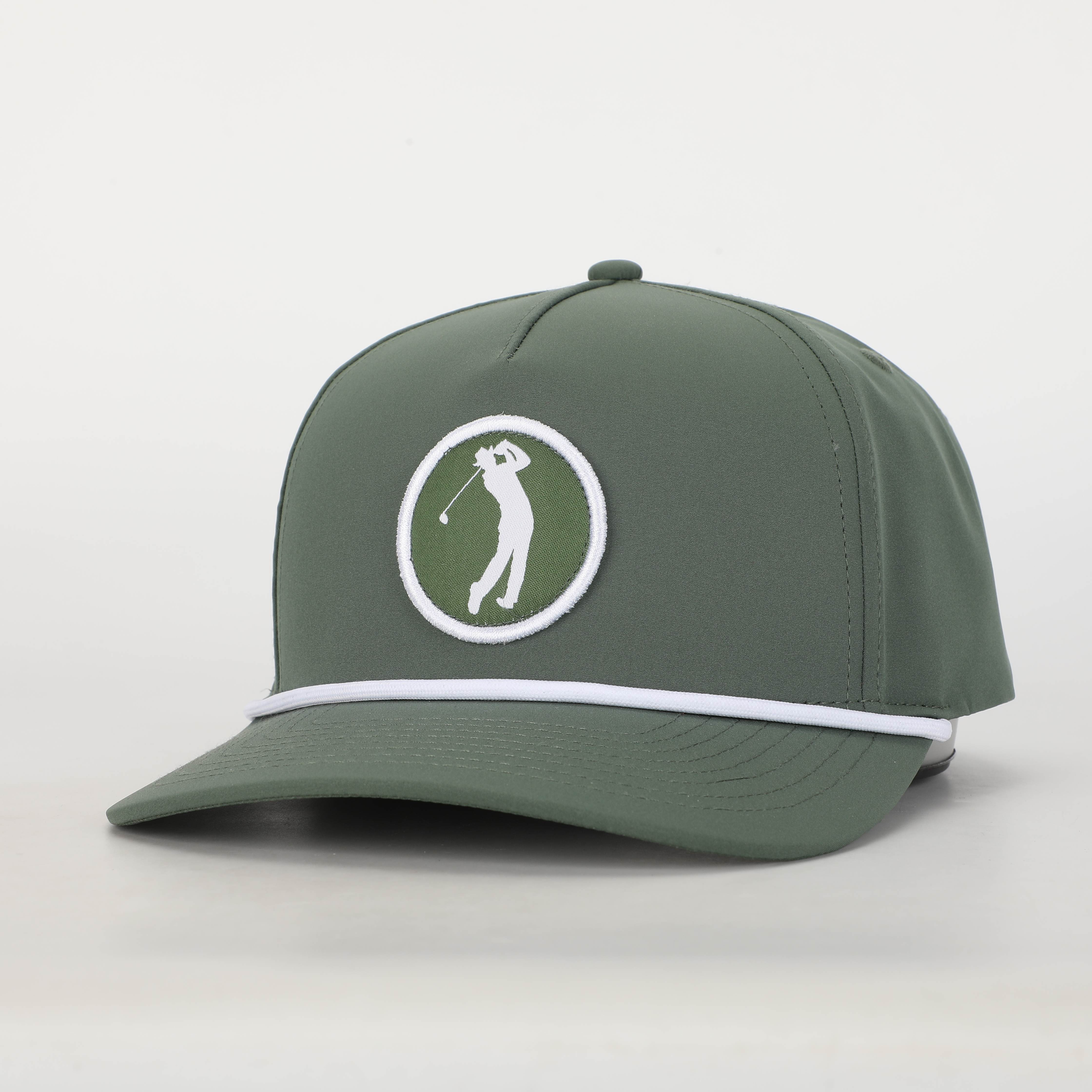 Circle Golfer Roped Hat