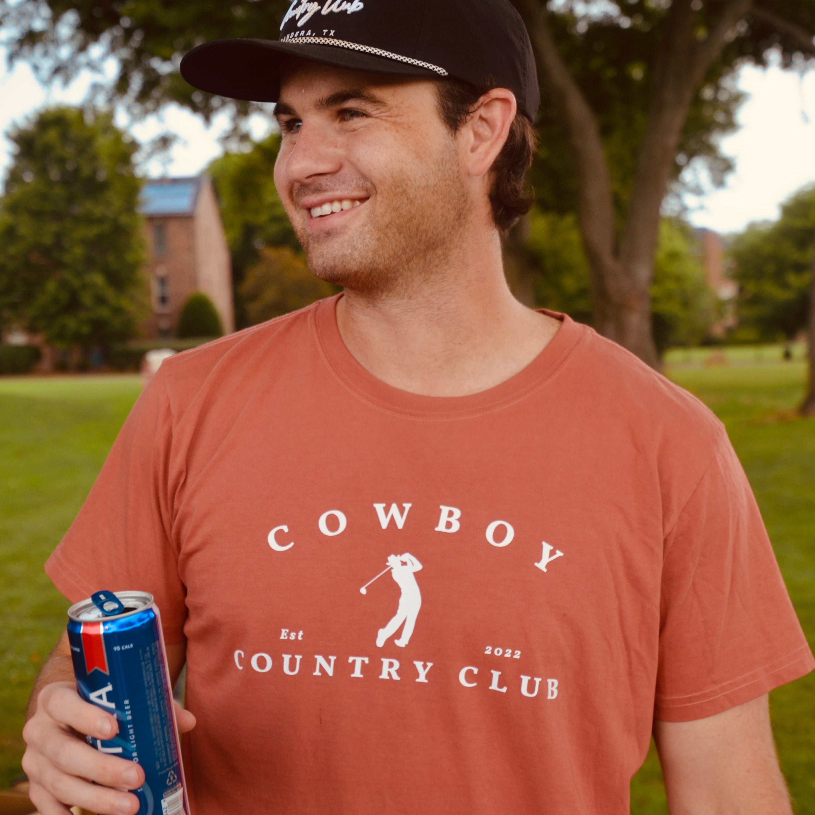 Golfer Logo T-Shirts Brick