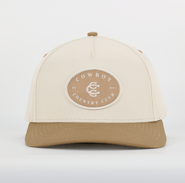 Two Tone Cotton Hat Brown display picture 3