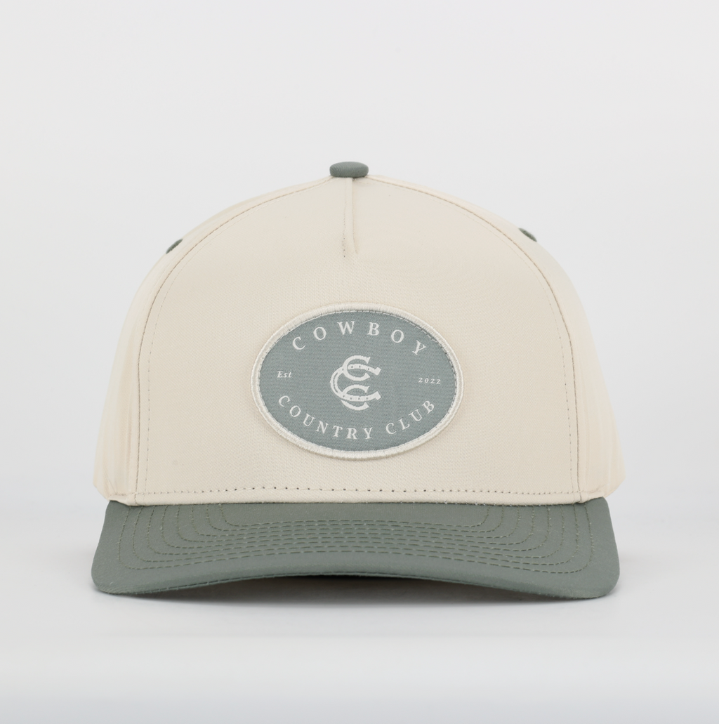 Two Tone Cotton Hat Green display picture 2