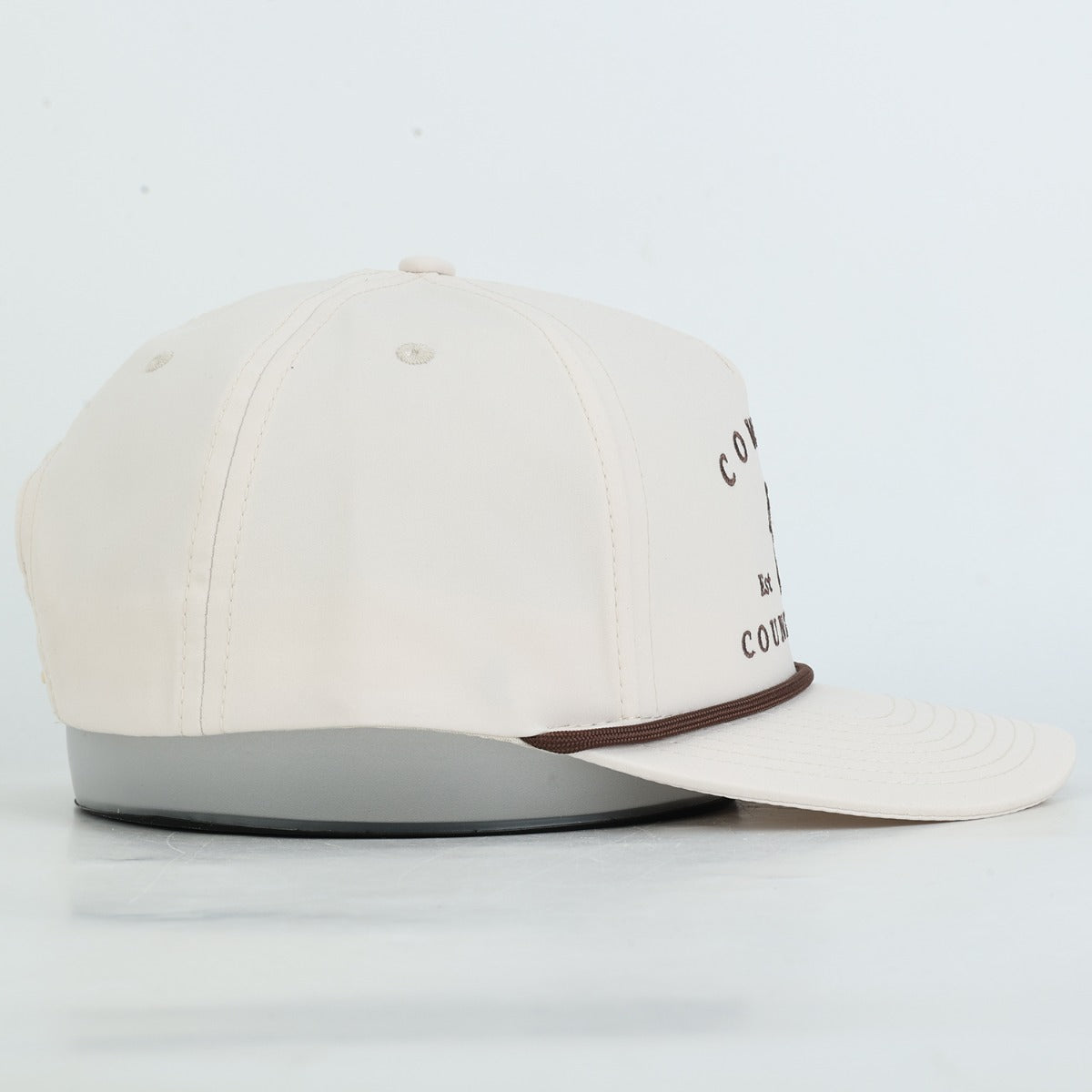 Golfer Roped Hat Cream